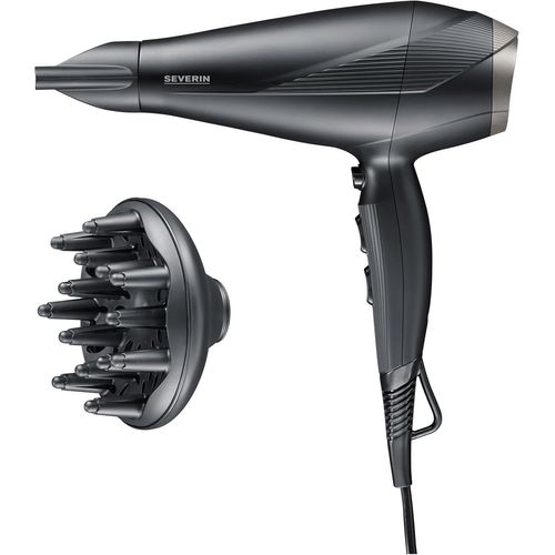 Clicksell-Seche Cheveux Performant Avec Moteur Ac Et Technologie Ionique, Sche Cheveux Avec Diffuseur Et Concentrateur Amovibles, Sche-Cheveux Puissant 2 300 W, Noir, Ht 0167