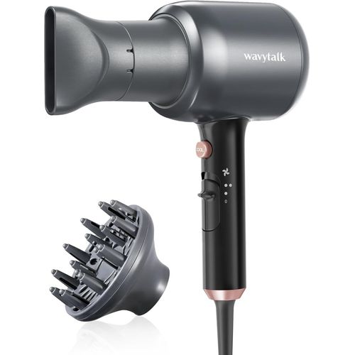Clicksell-Sche-Cheveux Professionnel Gris Ionique, Puissance 2200w, Schoir  Cheveux Avec Diffuseur Et Concentrateur, 3 Tempratures, 2 Vitesses