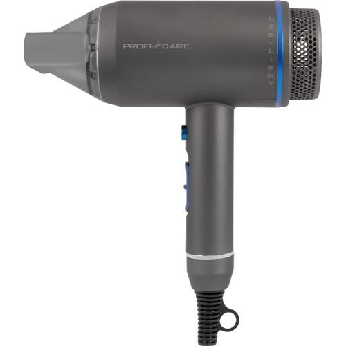 Clicksell-Seche Cheveux Professionnel - Sche Cheveux - Diffuseur Seche Cheveux - Sche-Cheveux Et Accessoires - Proficare Profesionnel Ionique - Hair Dryer Compact 1600 Watts Pc - Ht 3082, Bleu/Anthracite