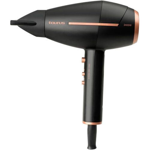 CLICKSELL-Shining 2400 Ionic - Sche-Cheveux 2400W, 2 Vitesses, 3 Tempratures, Bouton D'Air Froid, Moteur Ac, Technologie Ionique Anti-Frisottis, 2 Concentrateurs Et Diffuseur, Noir