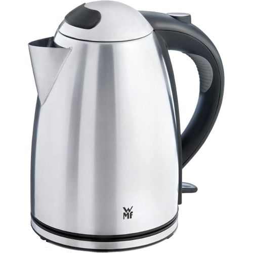 CLICKSELL-Stelio Bouilloire En Acier Inoxydable, 1,7 L, Avec Filtre, 2400 W, Sans Fil, Indicateur De Niveau D'Eau Illumin, Filtre  Eau  La Chaux, Cromargan Mat