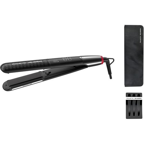 Clicksell-X Karl Lagerfeld K/Pro Stylist Lisseur, Peigne Professionnel Intgr, Fonction Ionique Pour Des Cheveux Doux Et Brillants, Tous Types De Cheveux, 8 Rglages De Temprature, cran Lcd Sf467l
