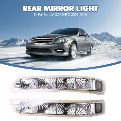Clignotant  4 Led Pour Rtroviseur Latral, Lampe Pour Kia Sorento Xm, 2009, 2010, 2011, 2012- 2014, 87613-2p000-David, 87623-2p000-David