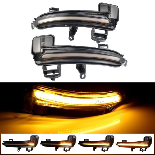 Clignotant De Rtroviseur Latral Led Bicolore, Clignotant Dynamique, Pour Skoda Superb A7 B8 Mk3 Iii Typ 2016 2017 ? 2019