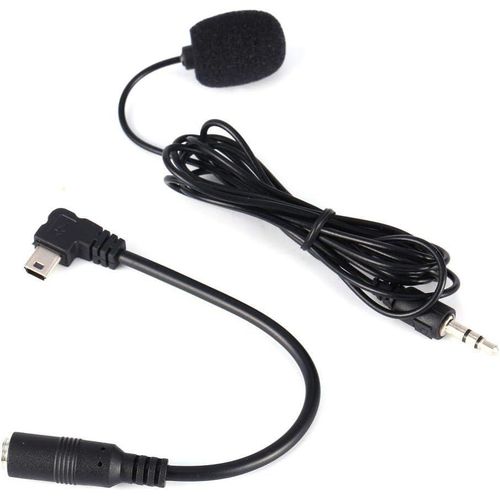 Clip De Microphone Externe Sur Micro Avec Cble Adaptateur, Microphone De Camra Pour Camras D'action Compatible Avec Gopro Hero4 3/3 +[Gop6255380]