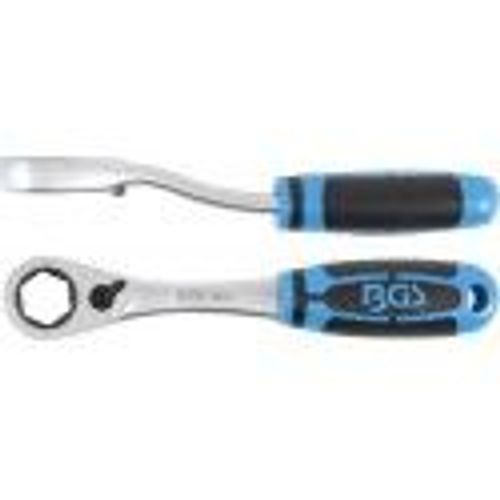 Cliquet Rversible Traversant 72 Dents Hexagone 19 Mm Poigne Ergonomique Bgs Technic