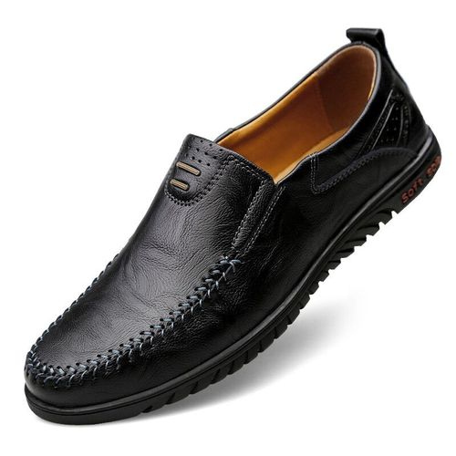 Clobath-O-Chaussures Plates Dcontractes Faites  La Main Pour Hommes,Confortables,Semelle Souple,Style D'affaires,Mocassins Formels,46