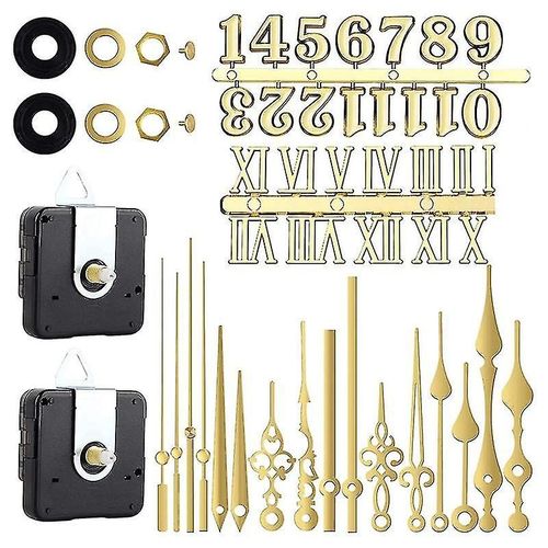 Clock Mechanism Silent Quartz Movement Machine Wall Hands Pointer Set For Replacing Clock Replaceme