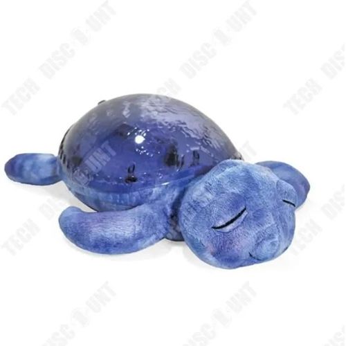 Cloud B 7423 Pr Veilleuse Tranquil Turtle - Ocean - Bleu Marine: Luminaires Et Eclairage