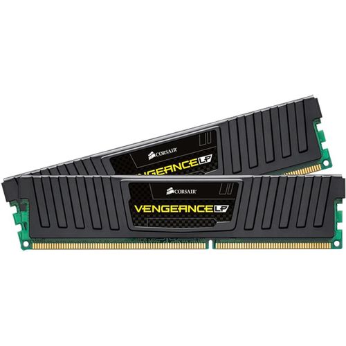 CML16GX3M2A1600C10 Vengeance LP 16GB (2x8GB) DDR3 1600 Mhz CL10 Mmoire pour ordinateur de bureau performante avec profil XMP. Noir.[G542]