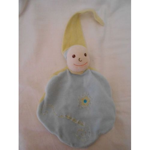 Cmp Eveil Et Tendresse Un Reve De Bebe Peluche Doudou Poupe Lutin Bleu Marionnette Bonnet Vert Jaune Fleur