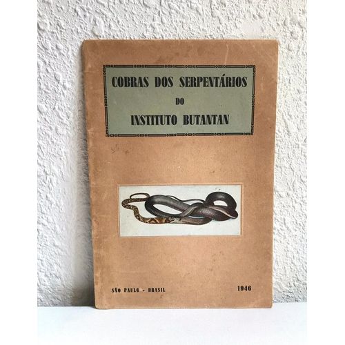 Cobras Dos Serpentarios Do Istituto Butantan / Sao Paulo 1946   