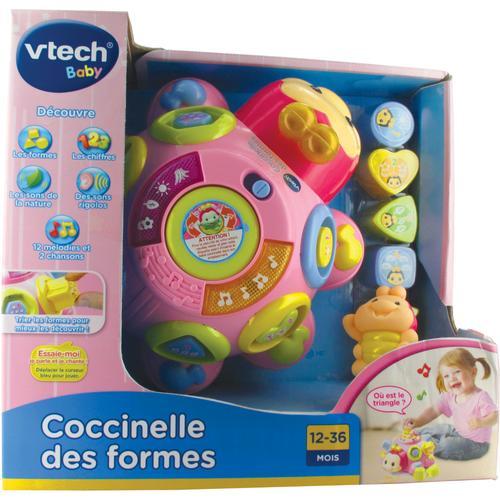 Vtech Baby Coccinelle Des Formes Rose