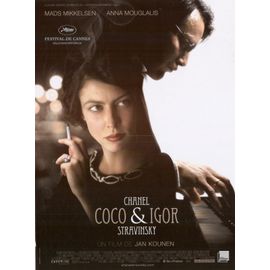 Coco Chanel et Igor Stravinsky affiche originale de cinéma