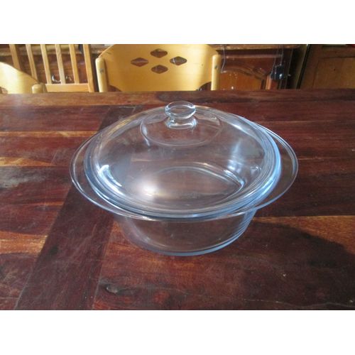 Cocotte Pyrex Avec Couvercle D'une Contenance De 3,5l