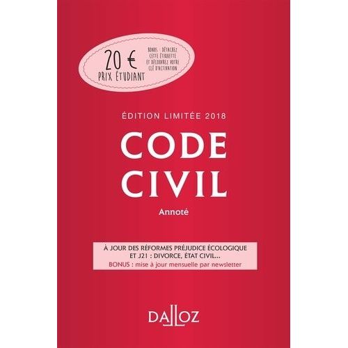 Code Civil Annot   de Tisserand-Martin Alice  Format Beau livre 