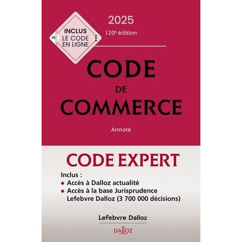 Code De Commerce Annot    Format Grand Format 