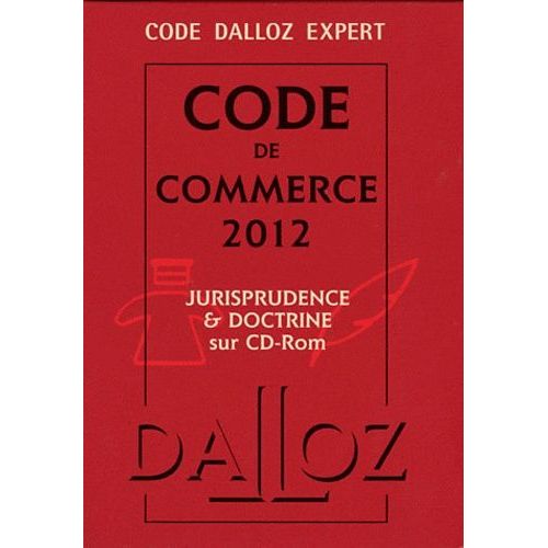 Code De Commerce 2012 - (1 Cd-Rom)   de Rontchevsky Nicolas  Format Pack 