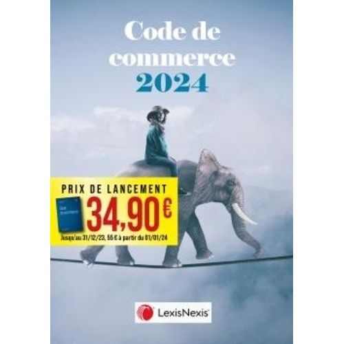 Code De Commerce - Jaquette lphant Fil   de Collectif  Format Beau livre 