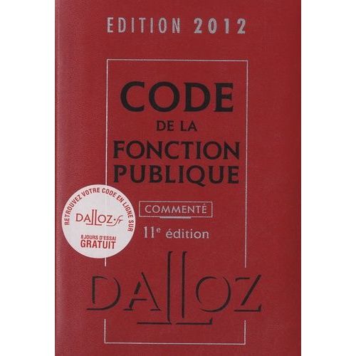 Code De La Fonction Publique Comment    Format Reli 