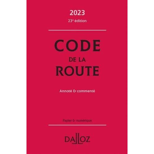 Code De La Route - Annot Et Comment    Format Beau livre 