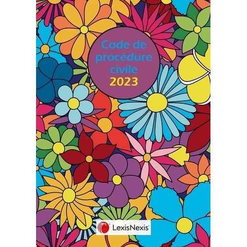 Code De Procdure Civile - Jaquette Flower Power   de Cadiet Loc  Format Beau livre 