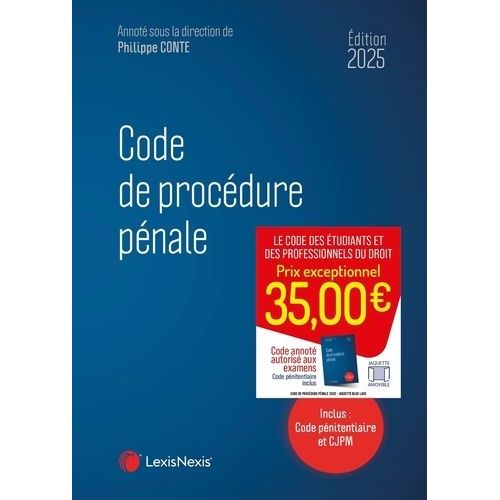 Code De Procdure Pnale    Format Grand Format 