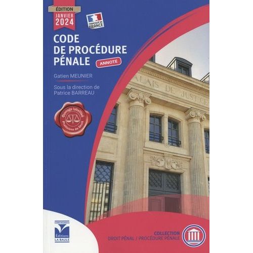 Code De Procdure Pnale Annot    Format Grand Format 