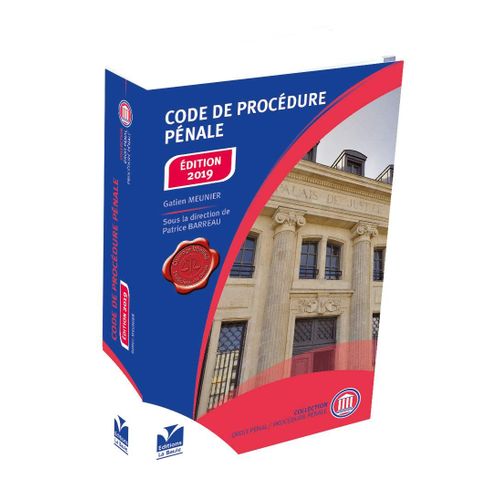 Code De Procdure Pnale    Format Broch 