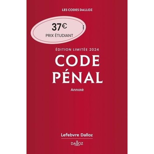 Code Pnal Annot - Edition Limite    Format Grand Format 