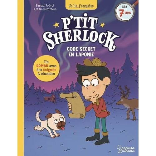 P'tit Sherlock - Code Secret En Laponie    Format Beau livre 