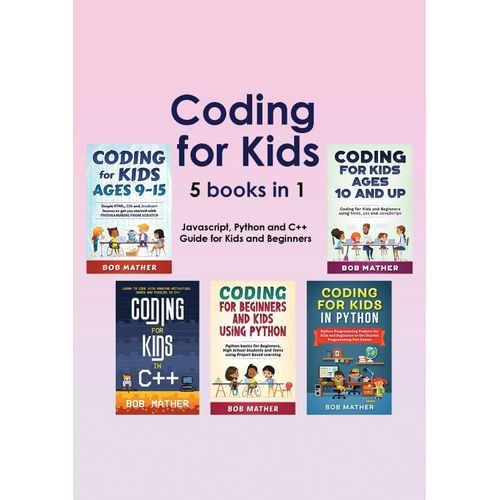 Coding For Kids 5 Books In 1    Format Broch 