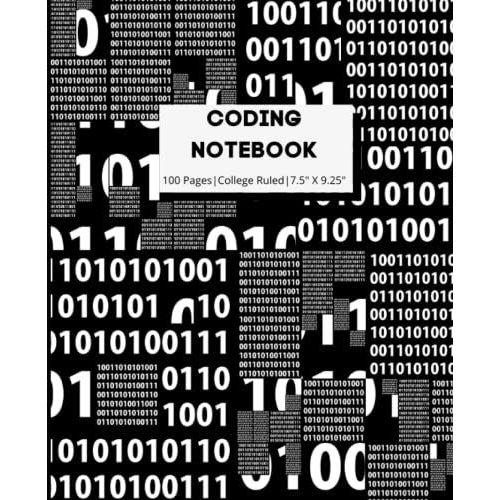 Coding Notebook With News Print Theme| Programmer Notebook| Coding Notebook Developer Gift| Coding Projects: Use To Code In C, C++, Html, Java, Python And Any Other Programming Languages.   de Thomas, Valentina  Format Broch 