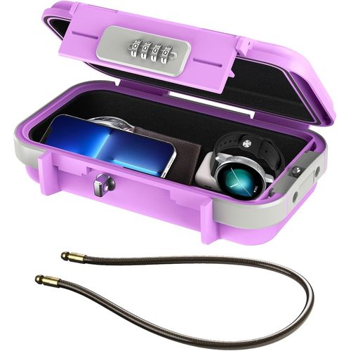 Boîte De Sécurité Portable ZJCHAO - Mini Coffre-fort En Fer Avec