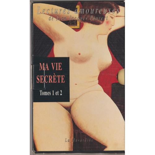 Coffret 2 Livres Lectures Amoureuses De Jean-Jacques Pauvert,Ma Vie Secrte Tome 1 Et 2   de jean-jacques pauvert  Format Coffret 