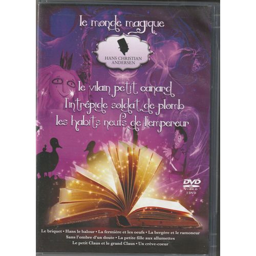 Coffret Le Monde Magique De Hans Christian Andersen : Le Villain Petit Canard - Intrepide Soldat De Plomp Et Les Habits Neufs De L'empereur