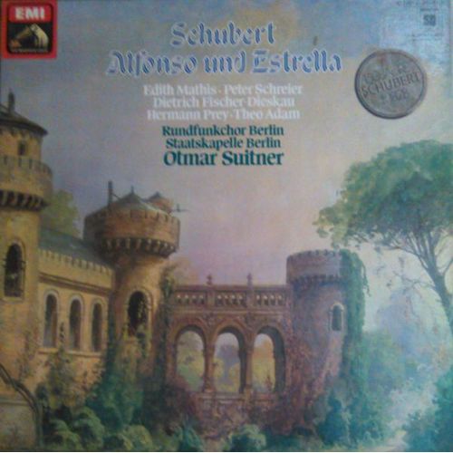 Coffret 3 Vinyls Franz Schubert, Edith Mathis, Peter Schreier, Dietrich Fischer-Dieskau, Hermann Prey, Theo Adam, Otmar Suitner ? Alfonso Und Estrella - 