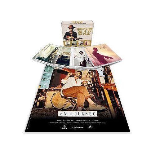 Coffret 4 Albums (Mon Paradis/On Trace La Route/Je Veux Du Bonheur/L'attrape-Rves) - Avec Poster Exclusif Grand Format De La Tourne 2020 - Christophe Ma