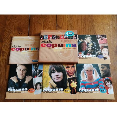 Coffret 4x Cd Salut Les Copains Vol.2 