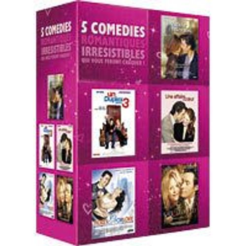 Coffret 5 Comdies Romantiques - Un Amour  Ny + Un Duplex Pour Trois + Une Affaire De Coeur + Ticket For Love + Kate & Leopold - Pack