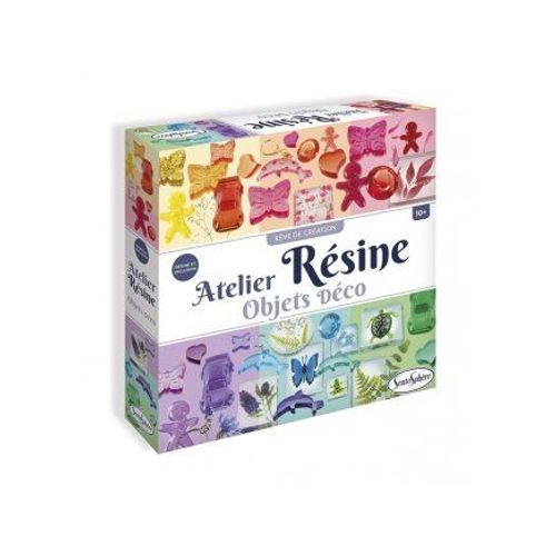 Coffret Atelier Resine Et Inclusion, Objets Deco - Reves De Creation