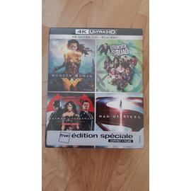 Coffret Trilogie Blu Ray 4K Zack Snyder DC