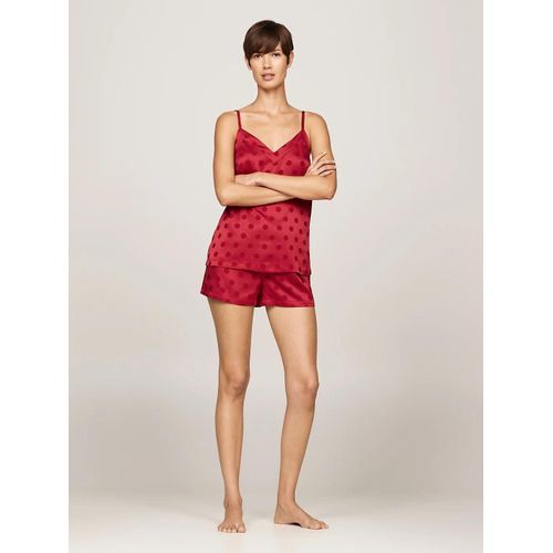 Coffret Cadeau Pyjama Et Masque En Satin Gift Cami Short Set & Eyemask/Regatta Red - Xs