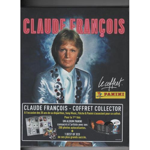Coffret Cds Claude Francois Et Album Panini - Claude Franois