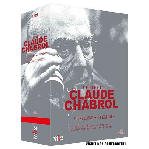Coffret Claude Chabrol - Suspense Au Fminin : L'enfer + La Crmonie + Rien Ne Va Plus + Merci Pour Le Chocolat + La Fleur Du Mal - Pack de Claude Chabrol