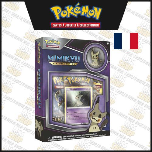 Coffret Collection Pin's Mimiqui (Xy12) 🇫🇷 (Asmode)