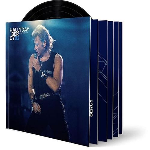 Coffret Collector Bercy 92 - Vinyle 33 Tours - Johnny Hallyday