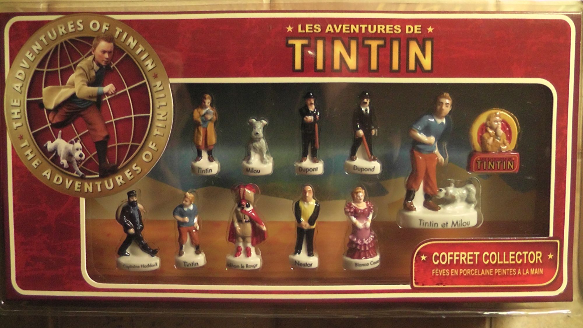 Para BD fèves Tintin - Coffret Collector de 11 fèves en porcelaine - 2013