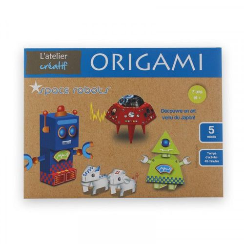 Coffret Cration Origamis En Forme De Robots