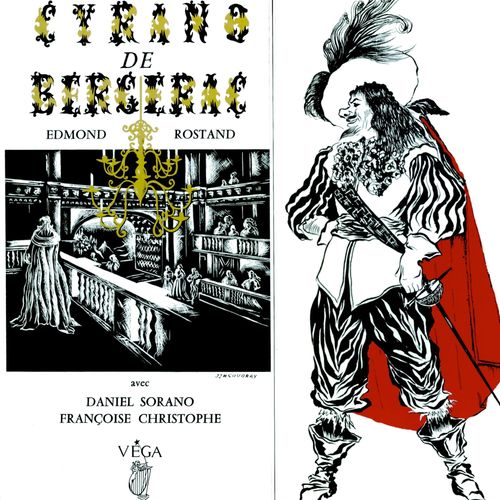 Coffret Cyrano De Bergerac - Comedie Heroique En Cinq Actes, En Vers D'edmond Rostand - Livret Noir Et Blanc De 20 Pages - Hors Texte Photos / Illustrations - Vega 1961 - Daniel Sorano, Philippe Noiret, Michel Galabru, Henri Virlogeux, Jacques Marin, Henri Tisot, Paul Preboit, Hubert Noel, Jean Deschamps, Edmond Beauchamp, Pierre Gallon, Daniel Dancourt...